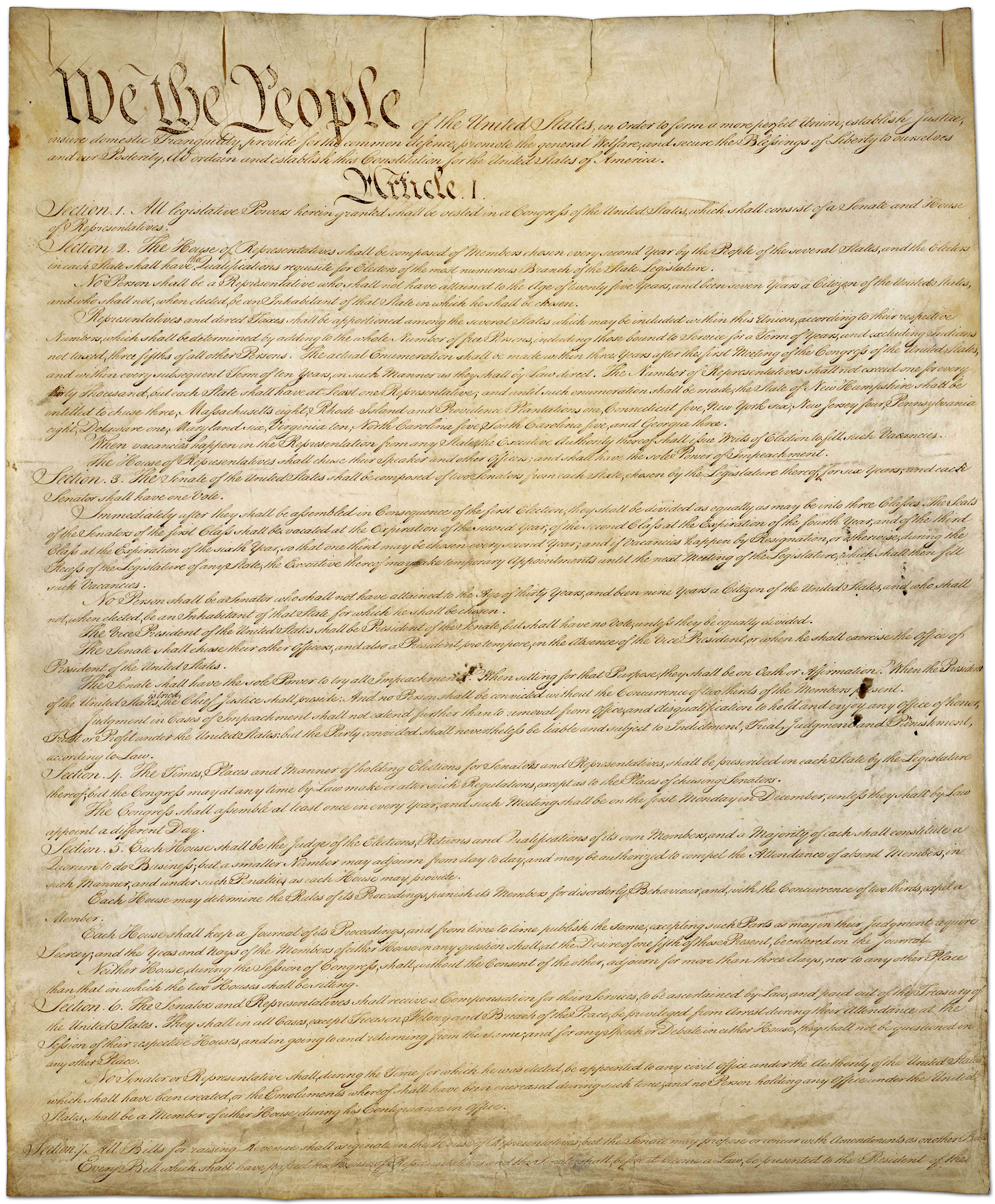 The Constitution of the United States of America.