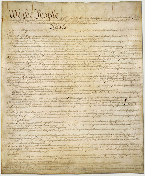 CONSTITUTION OF THE UNITED STATES Page 1