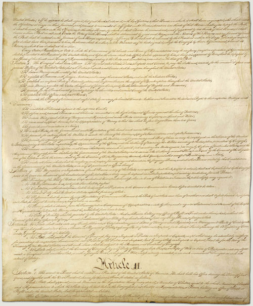 CONSTITUTION OF THE UNITED STATES Page 2