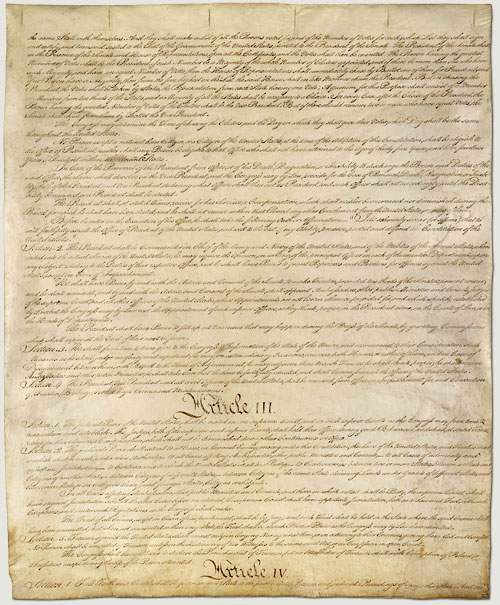 CONSTITUTION OF THE UNITED STATES Page 3