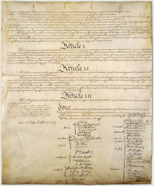 CONSTITUTION OF THE UNITED STATES Page 4
