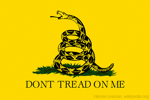 GADSDEN DON'T TREAD ON ME...